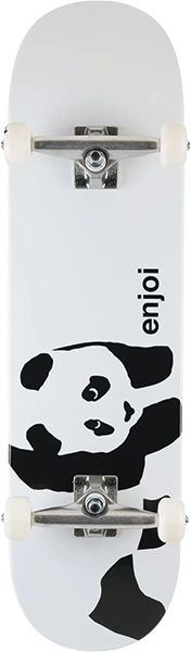ENJOI WHITEY PANDA SKATEBOARD COMPLETE 8.5 WHITE
