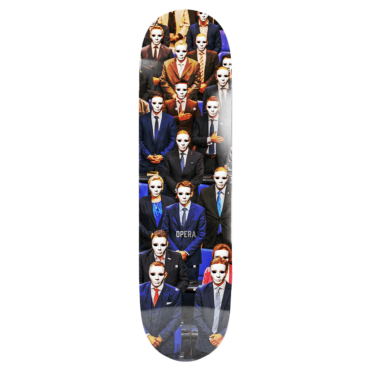 OPERA MERITOCRACY SKATEBOARD DECK-9.0 BLK EX7