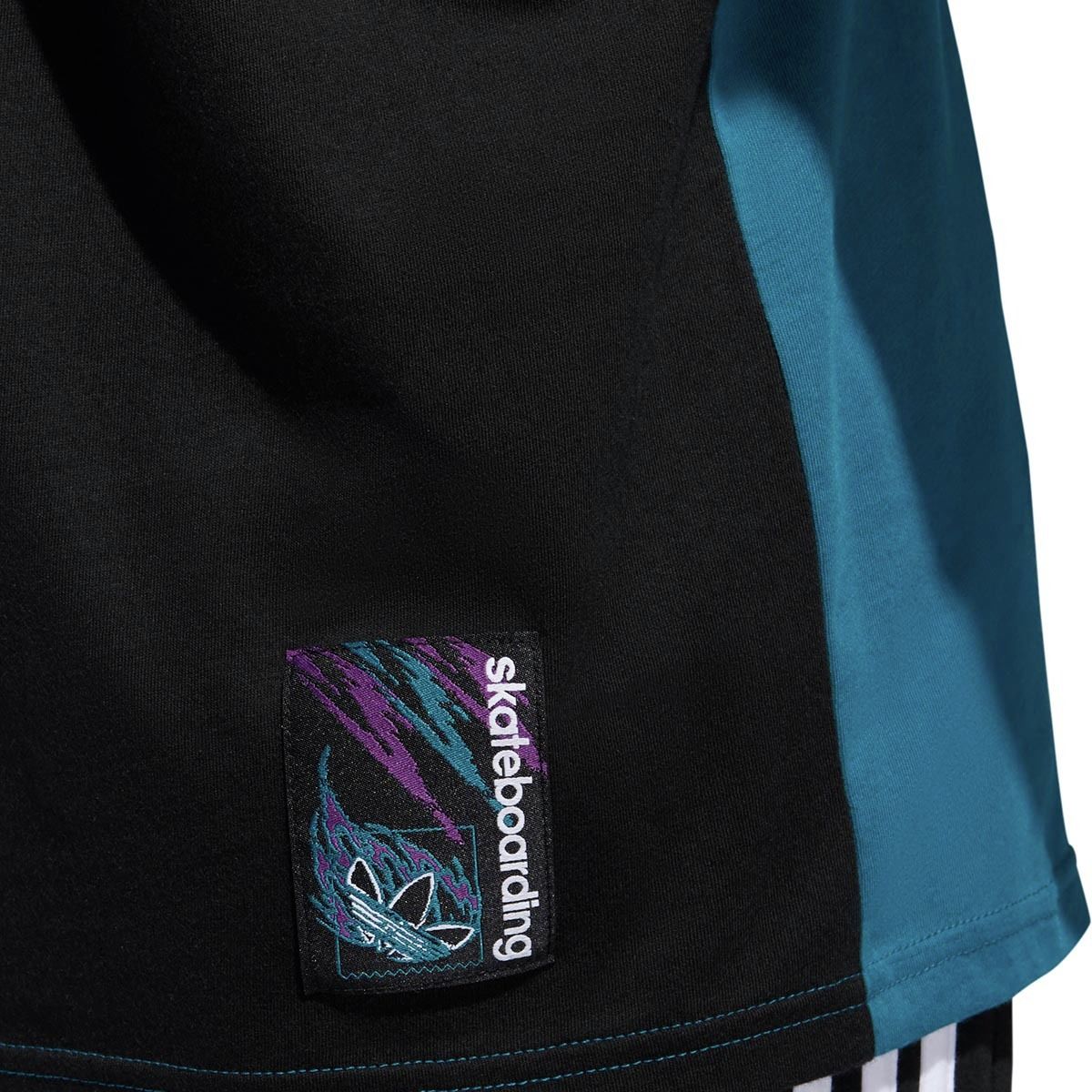 Adidas Tennis Jersey Pocket T Mens Teal Black S