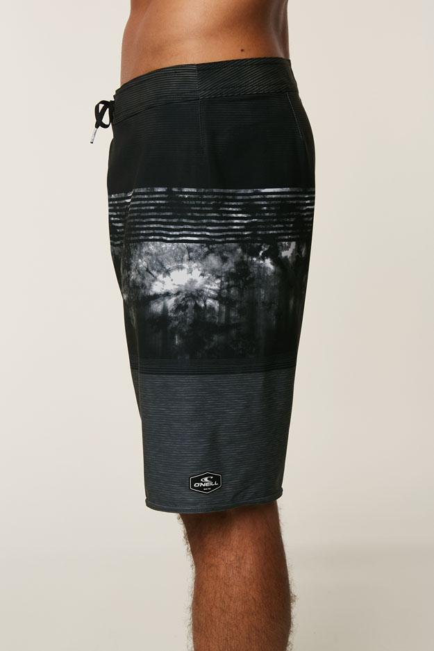 Oneill HyperFreak Trunks Mens Black White Grey