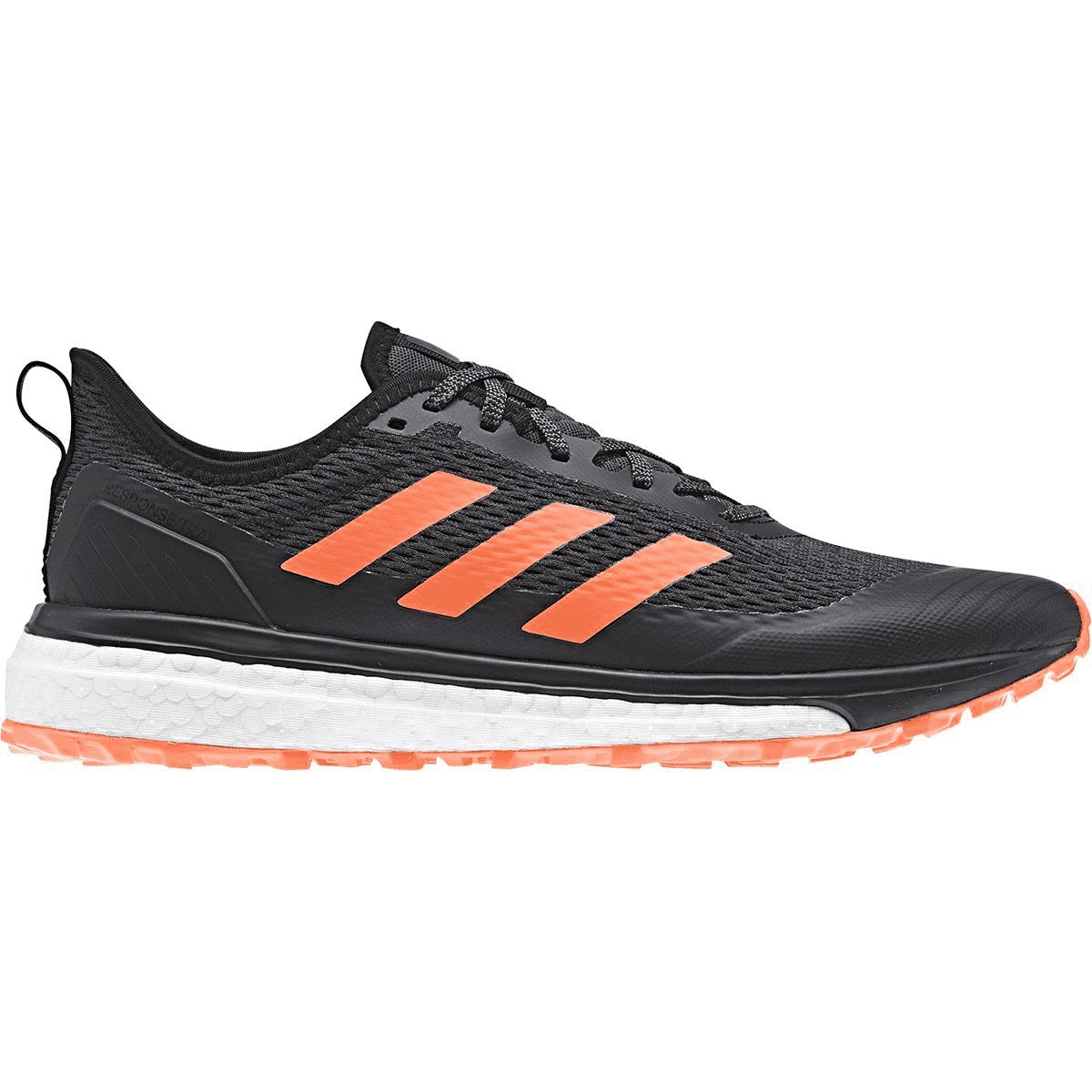 Adidas Response Trail Mens Black Orange Blue 11.5