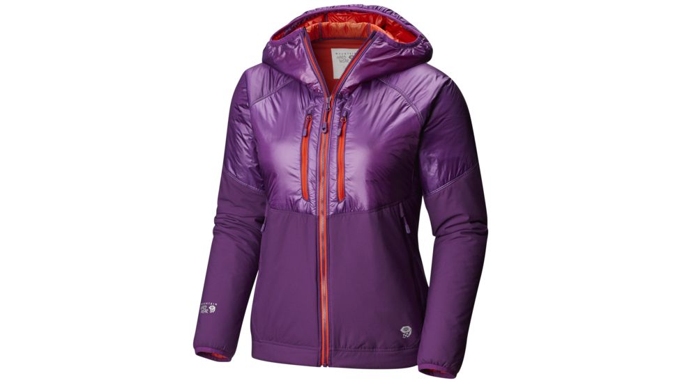 Mountain Hardwear Kor Strata Alpine Hooded Womens Cosmos Purple M