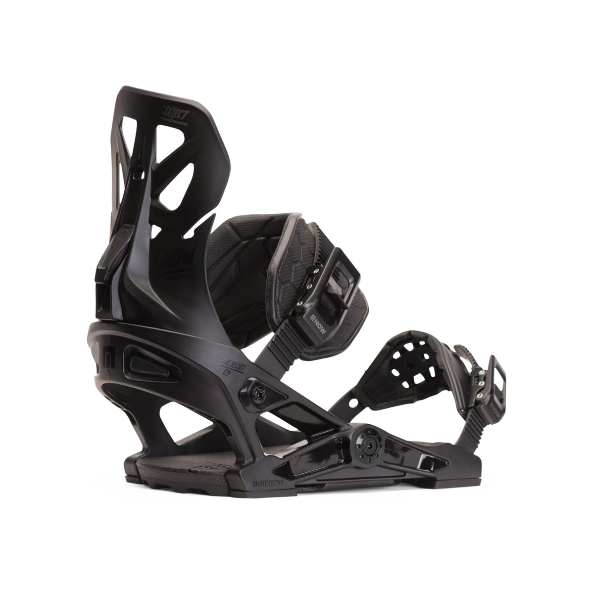 NOW Select Snowboard Bindings Black