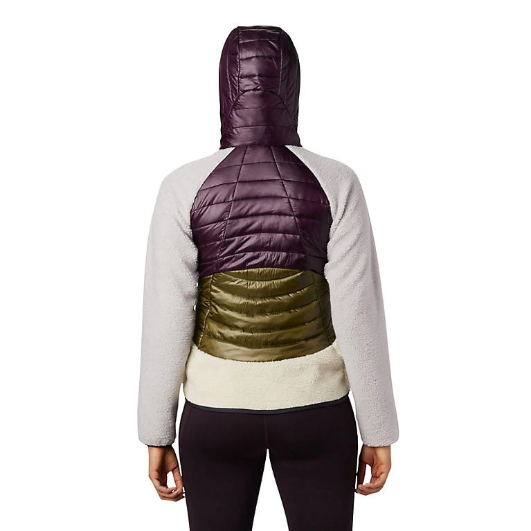 Mountain Hardwear Altius Hybrid Hoody Womens Darkest Dawn