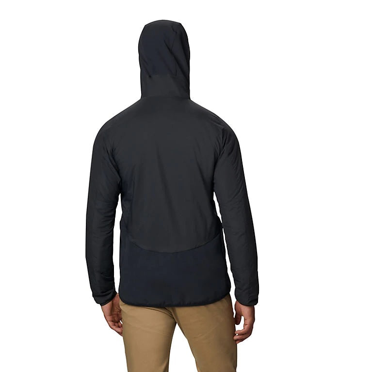 Mountain Hardwear Kor Strata Climb Hooded Jacket Mens Dark Storm L