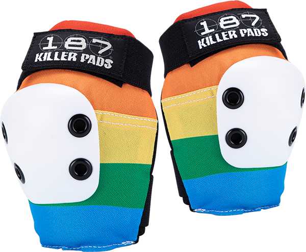 187 SLIM ELBOW PADS MEDIUM RAINBOW