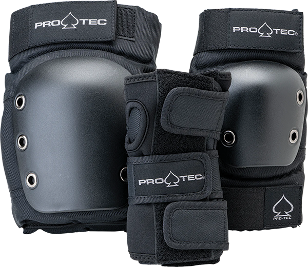 PROTEC ADULT 3 PACK OPEN BACK MEDIUM BLACK