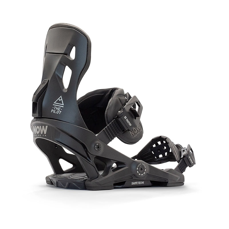 NOW Pilot Snowboard Bindings Black Black M
