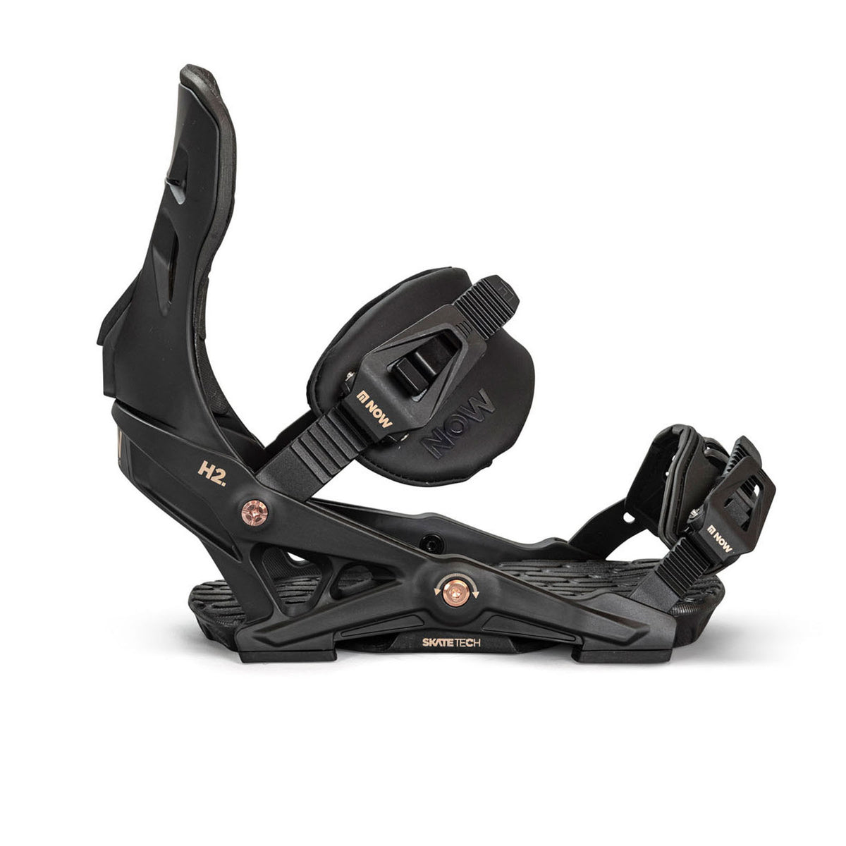 NOW Pilot Snowboard Bindings Black Medium