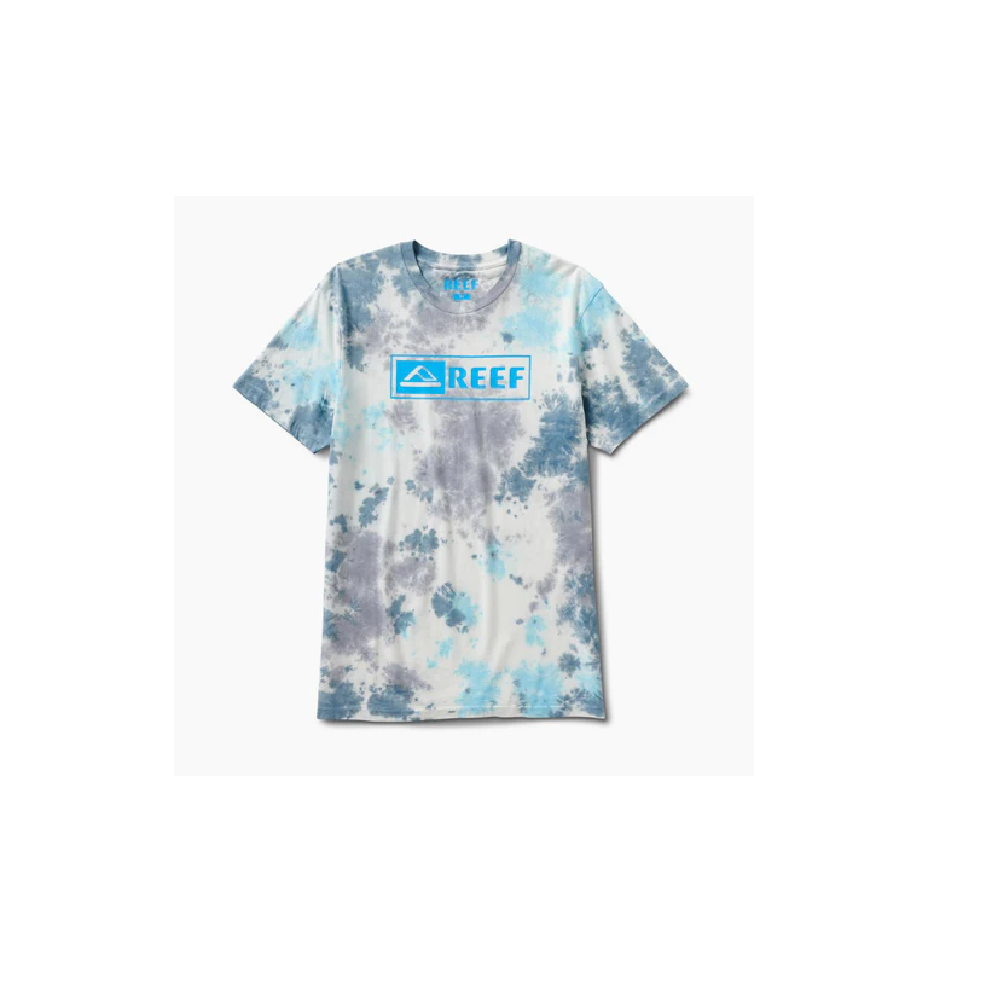 Reef Ellsworth Tshirt Mens Grey Tie Dye M