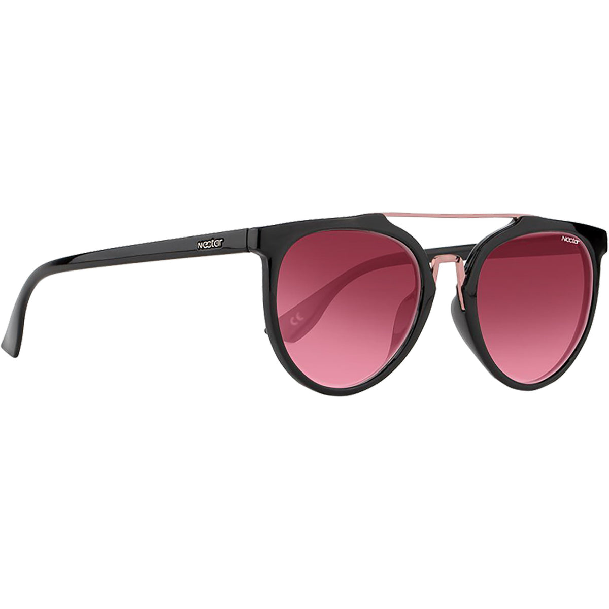 Nectar Remi Polarized Sunglasses Black Purple OneSize