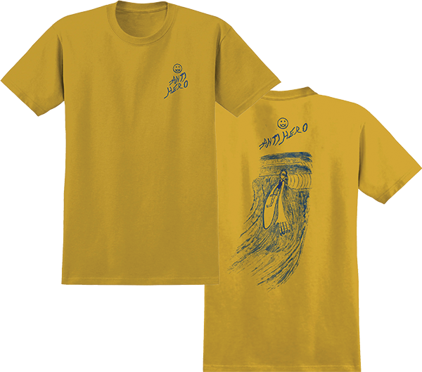 ANTI HERO EXPRESSIONS SUN SS XLARGE HEATHER MUSTARD