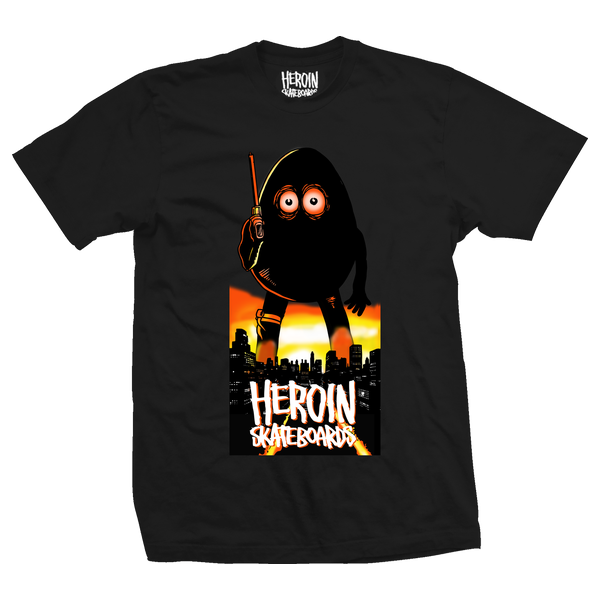 HEROIN APOCALYPSE SS TSHIRT MEDIUM BLK