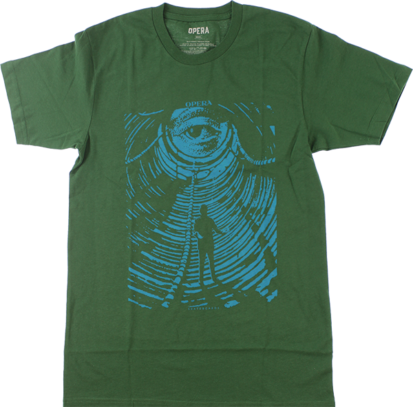 OPERA SLITHER SS TSHIRT XLARGE DARK GREEN