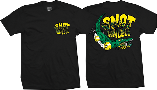 SNOT GATOR SS TSHIRT SMALL BLACK