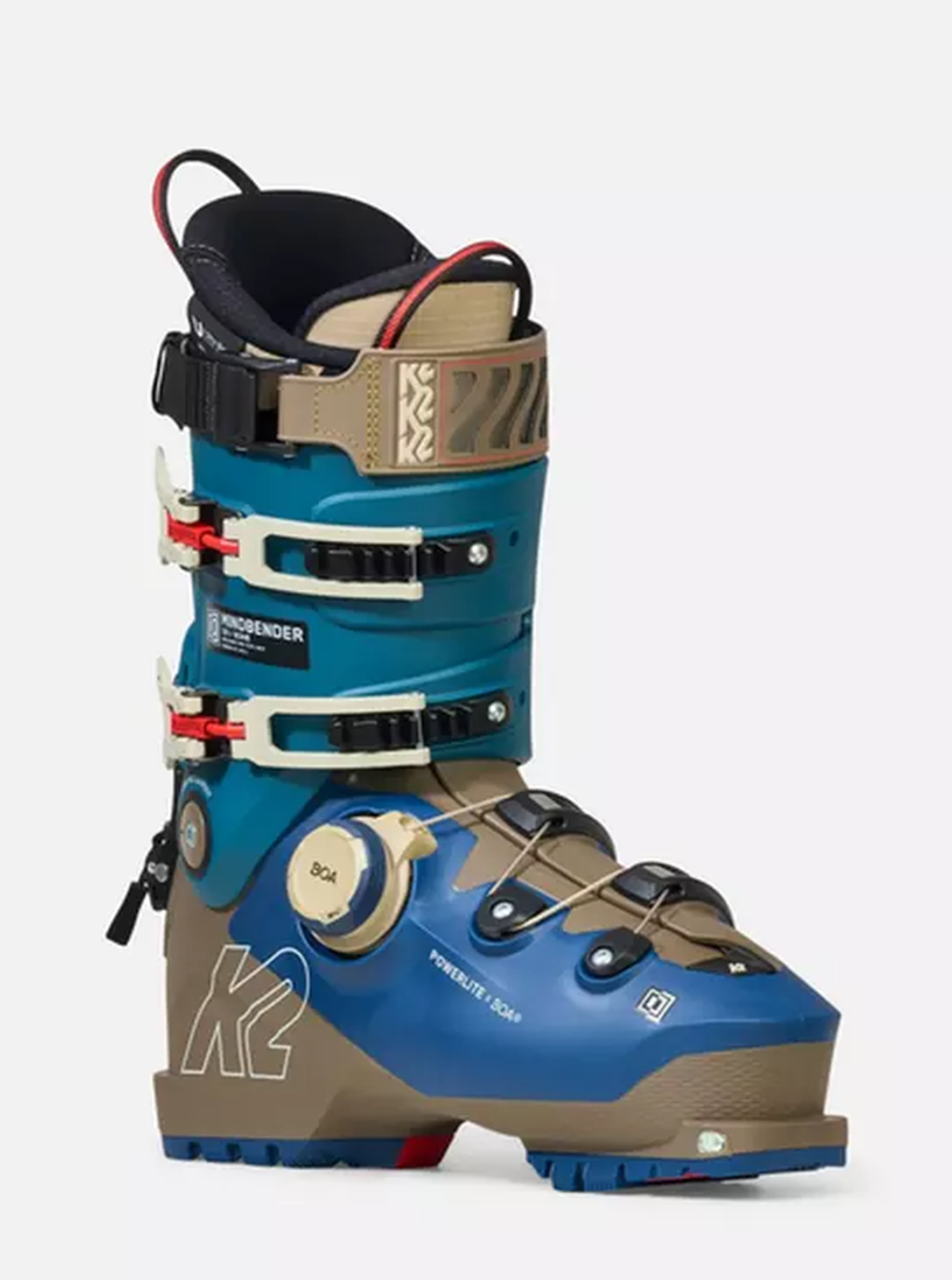 K2 Mindbender 120 Boa Ski Boots Mens 2026 Blue Brown 26.5