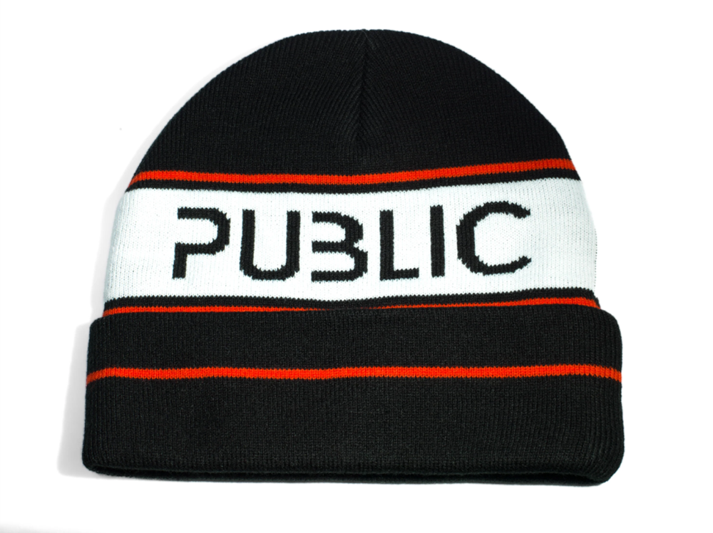 Public Retro Beanie Black One Size