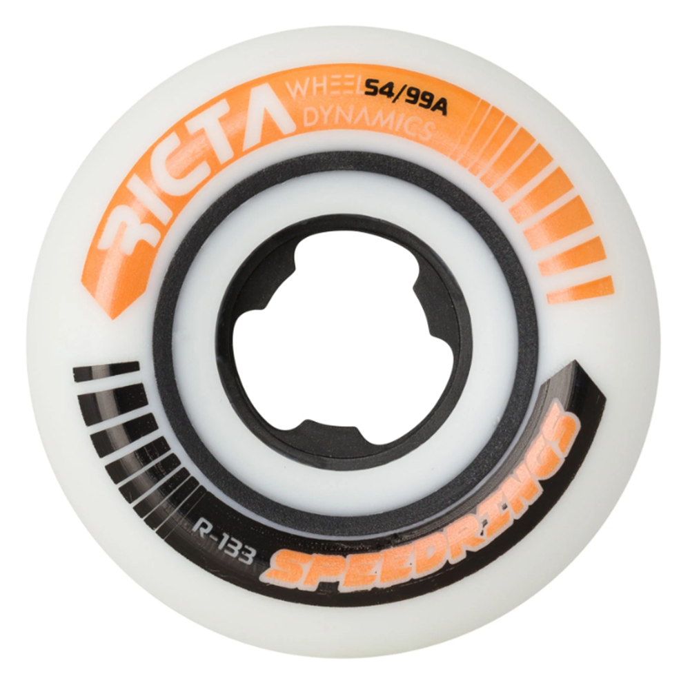Ricta Speed Rings Wide Wheels White 54mm 99a