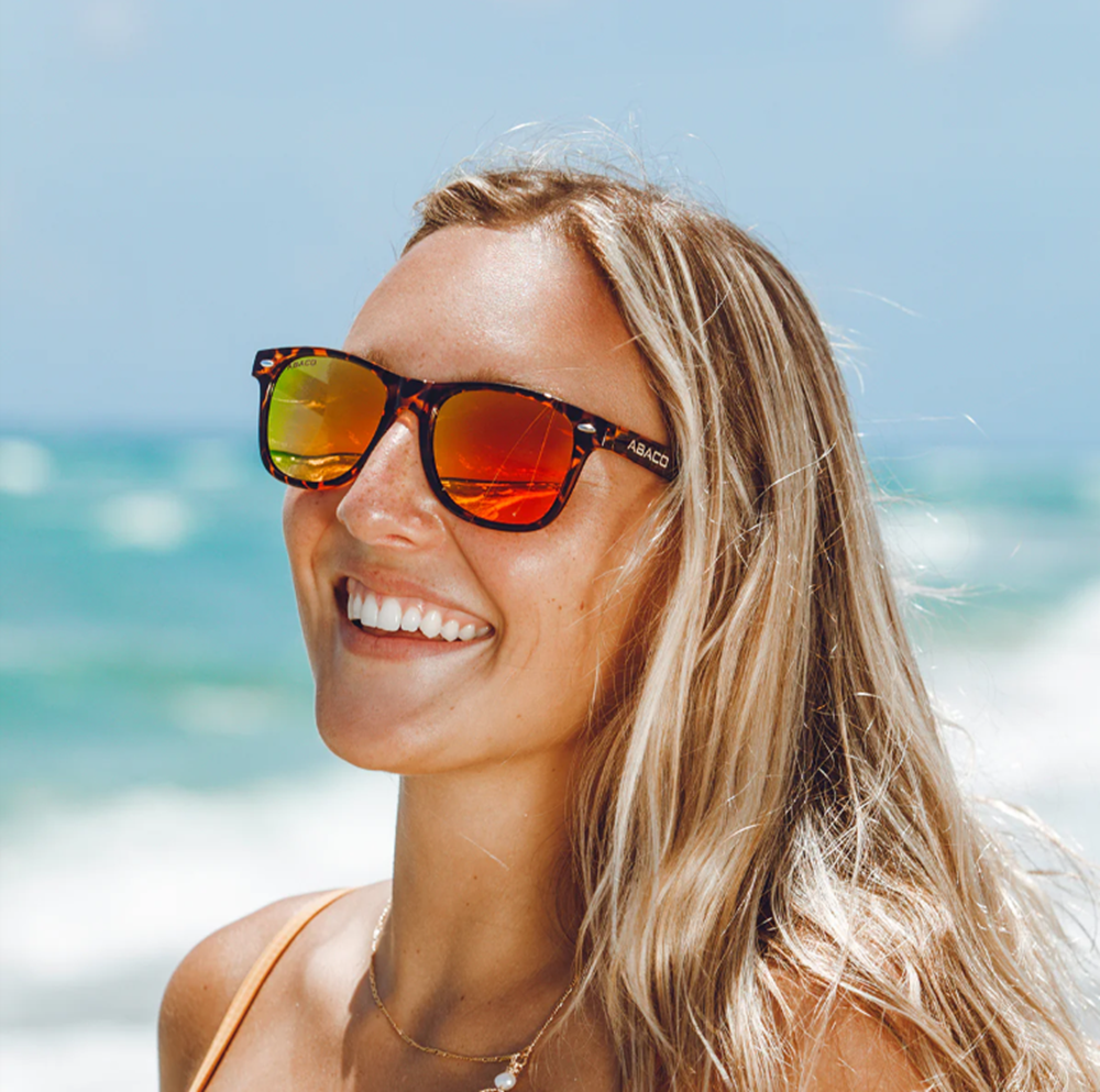 Abaco Waikiki Polarized Sunglasses Black Grey