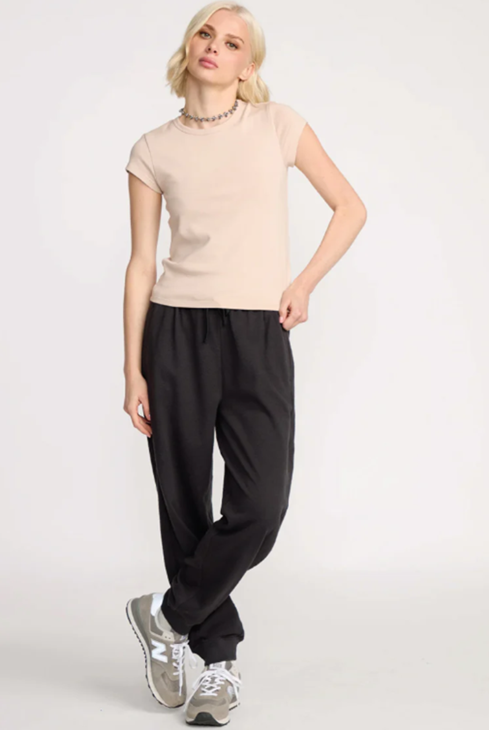 Volcom Lil Baby Tee Womens Bone M