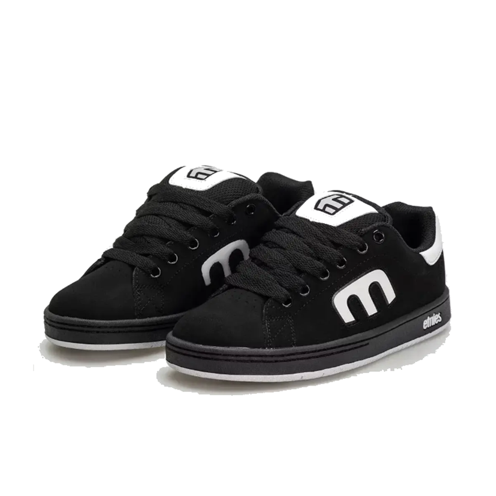 Etnies Callicut Foundation Skate Shoes Black White Black