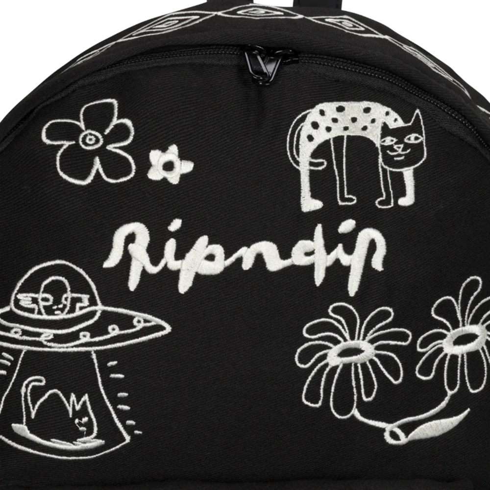 RipnDip Blonded Squabble Up Backpack Black White