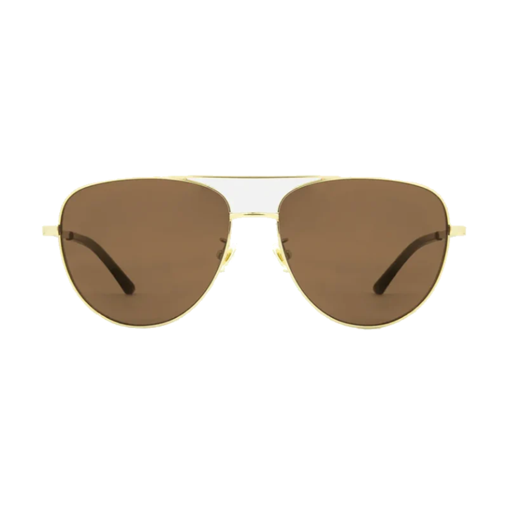Carve Solana Sunglasses Gold Metal Brown Polarized