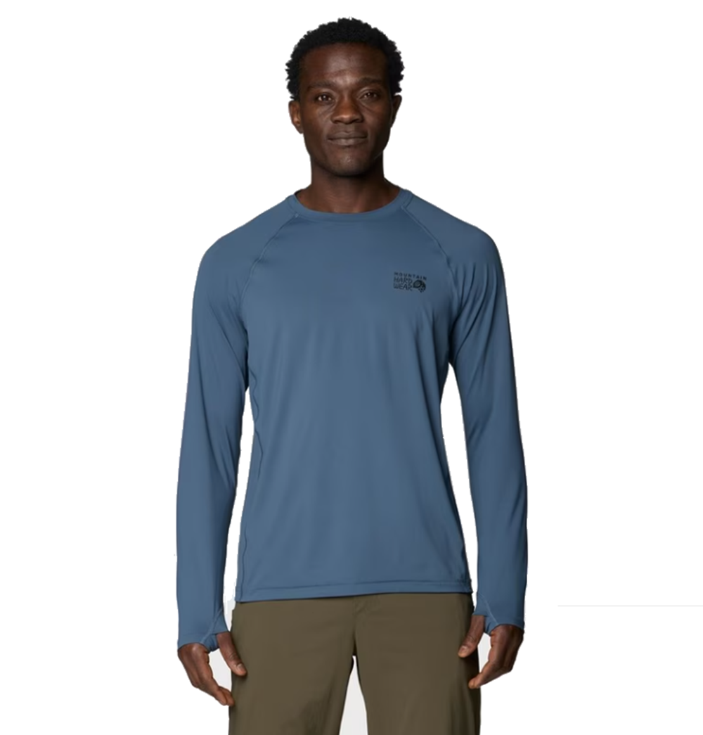 Mountain Hardwear Crater Lake LongSleeve Mens Astral Blue M