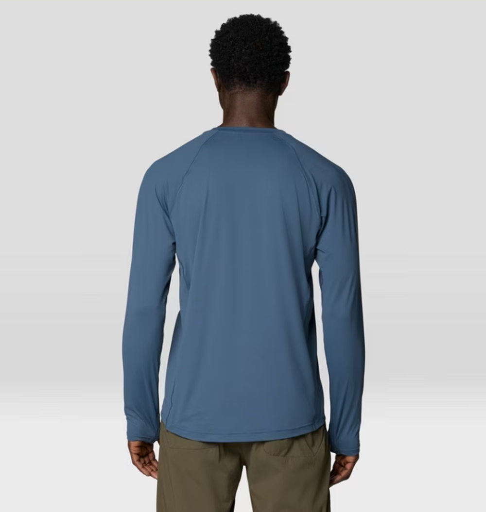 Mountain Hardwear Crater Lake LongSleeve Mens Astral Blue