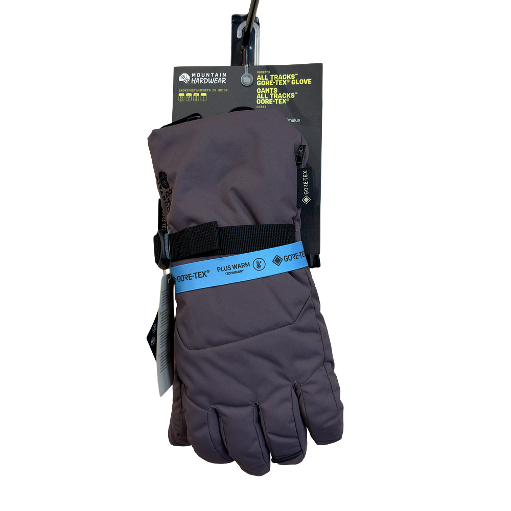 Mountain Hardwear All Track Goretex Gloves Womens Purple Sage S