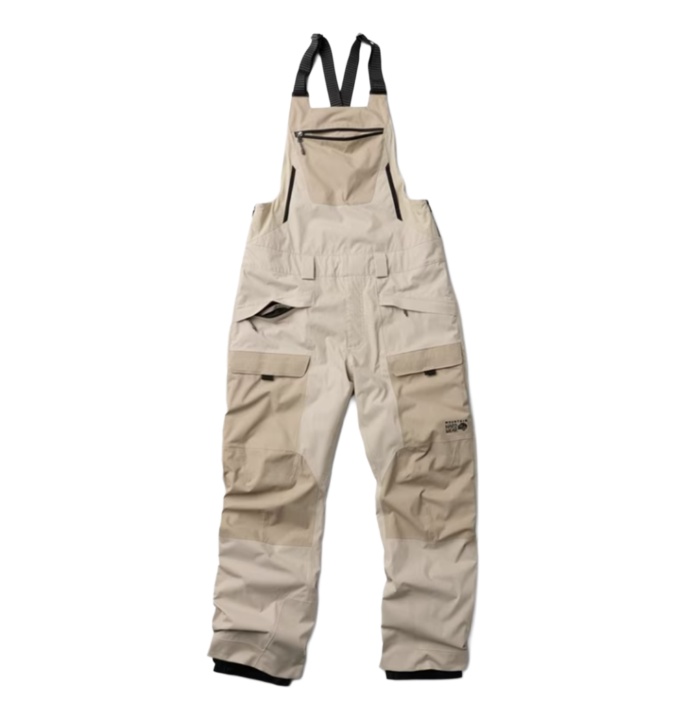 Mountain Hardwear Fireball Snow Bibs Mens Sand L Regular