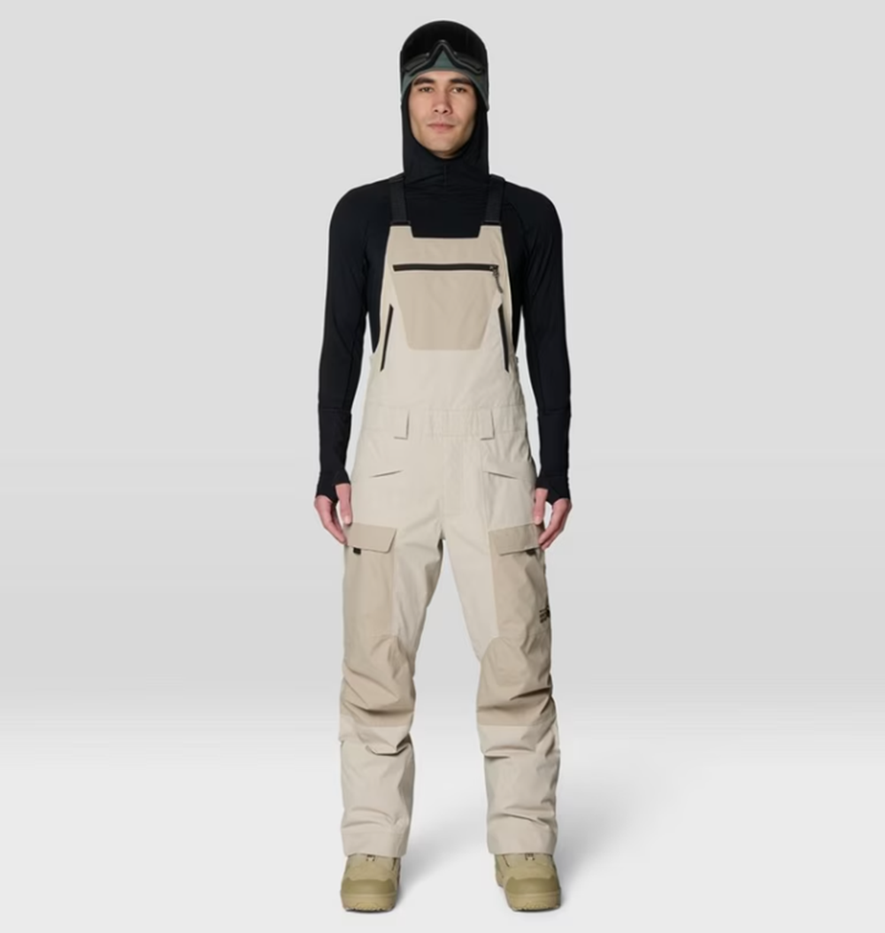 Mountain Hardwear Fireball Snow Bibs Mens Sand