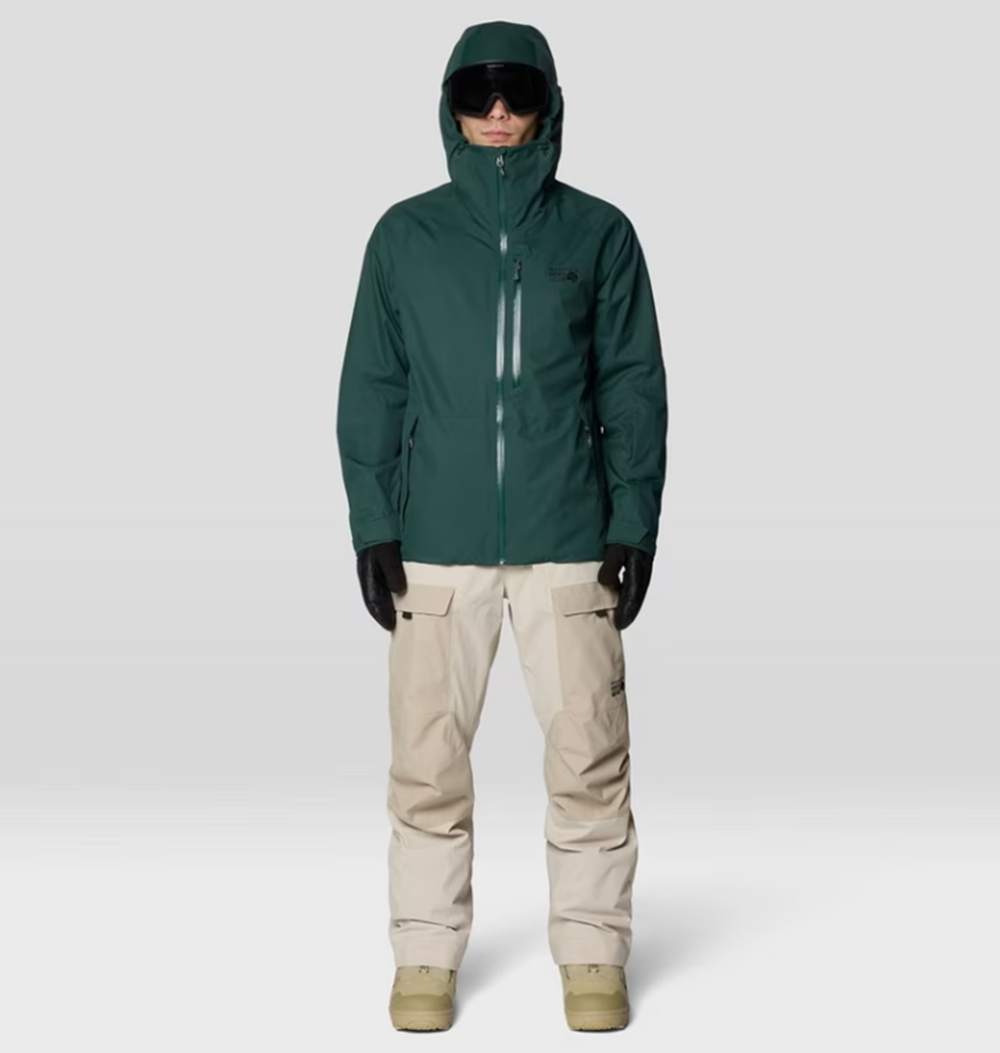 Mountain Hardwear Fireball Snow Bibs Mens Sand
