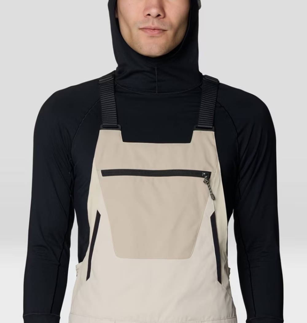 Mountain Hardwear Fireball Snow Bibs Mens Sand