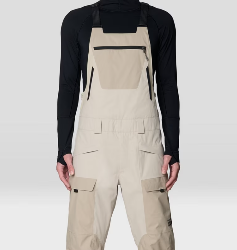 Mountain Hardwear Fireball Snow Bibs Mens Sand