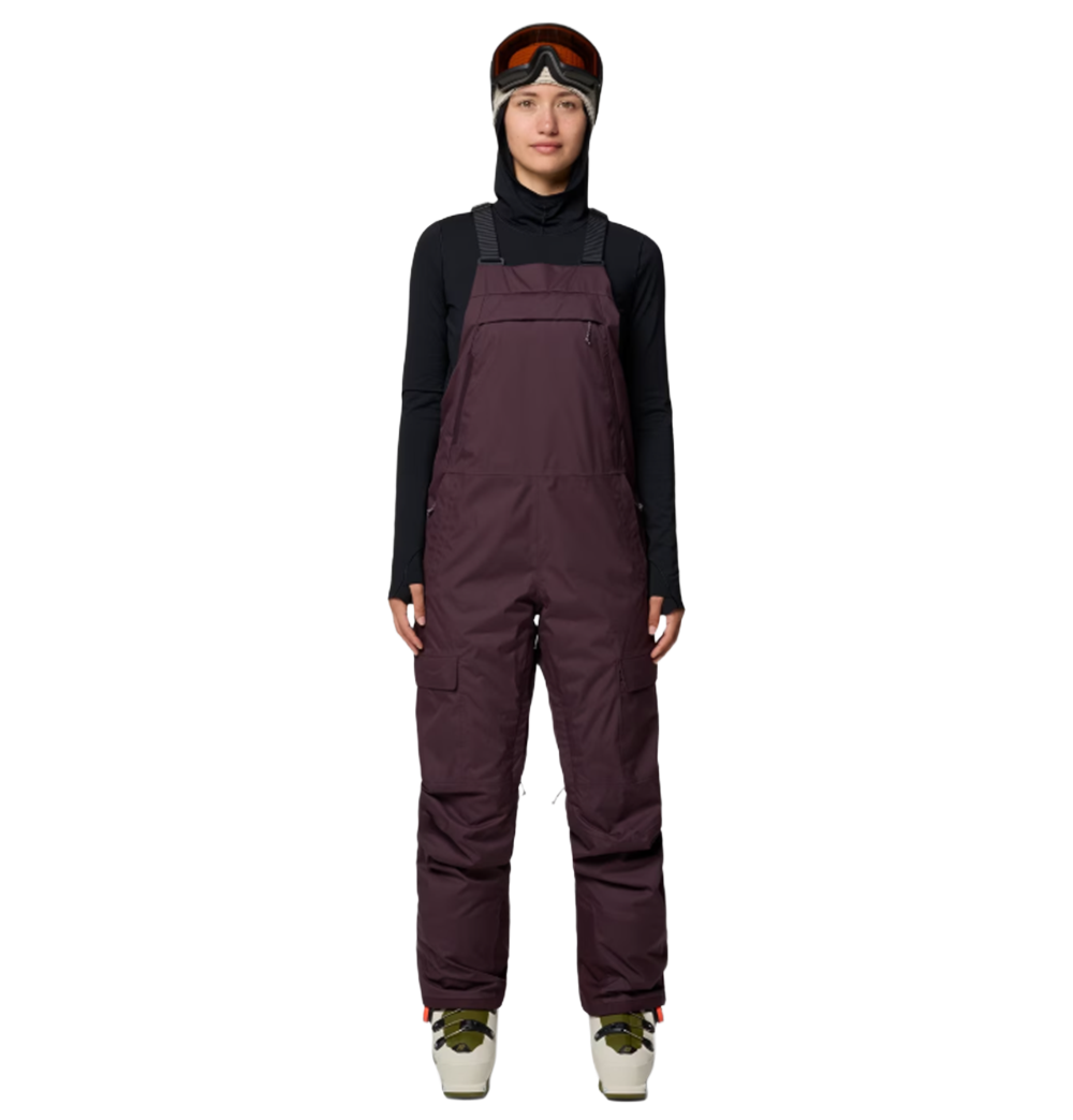 Mountain Hardwear Wmns Fireball Bibs Womens Mulberry S Regular