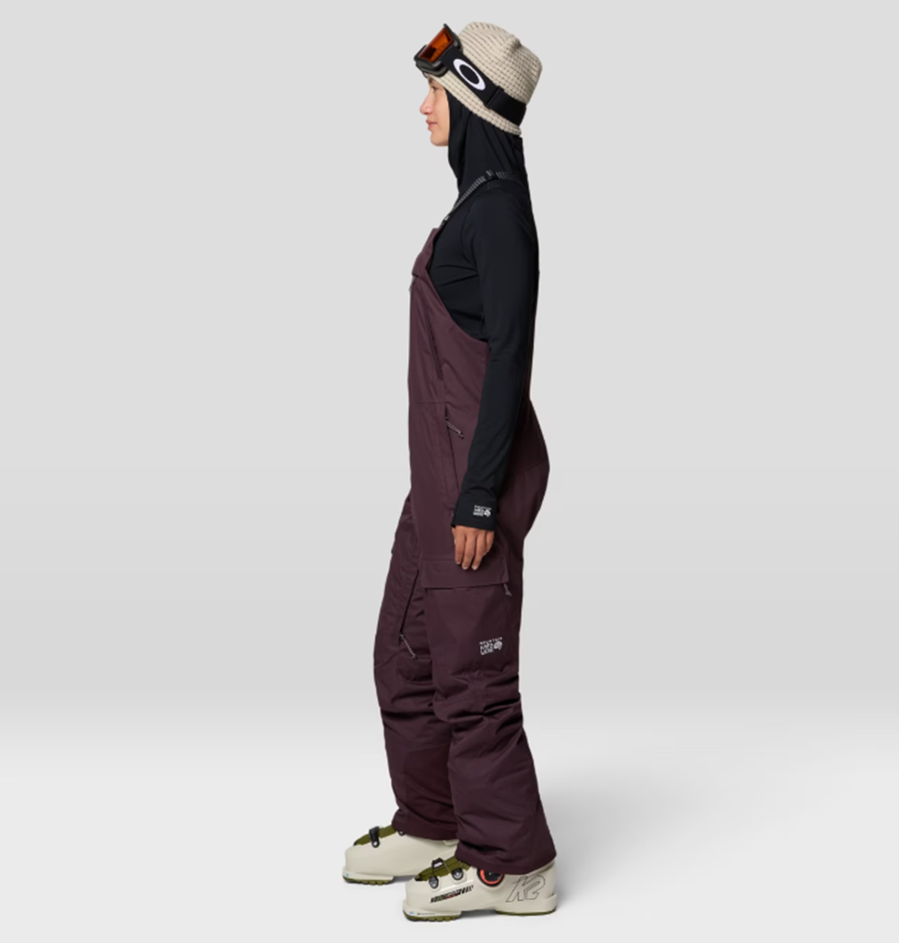 Mountain Hardwear Wmns Fireball Bibs Womens Mulberry