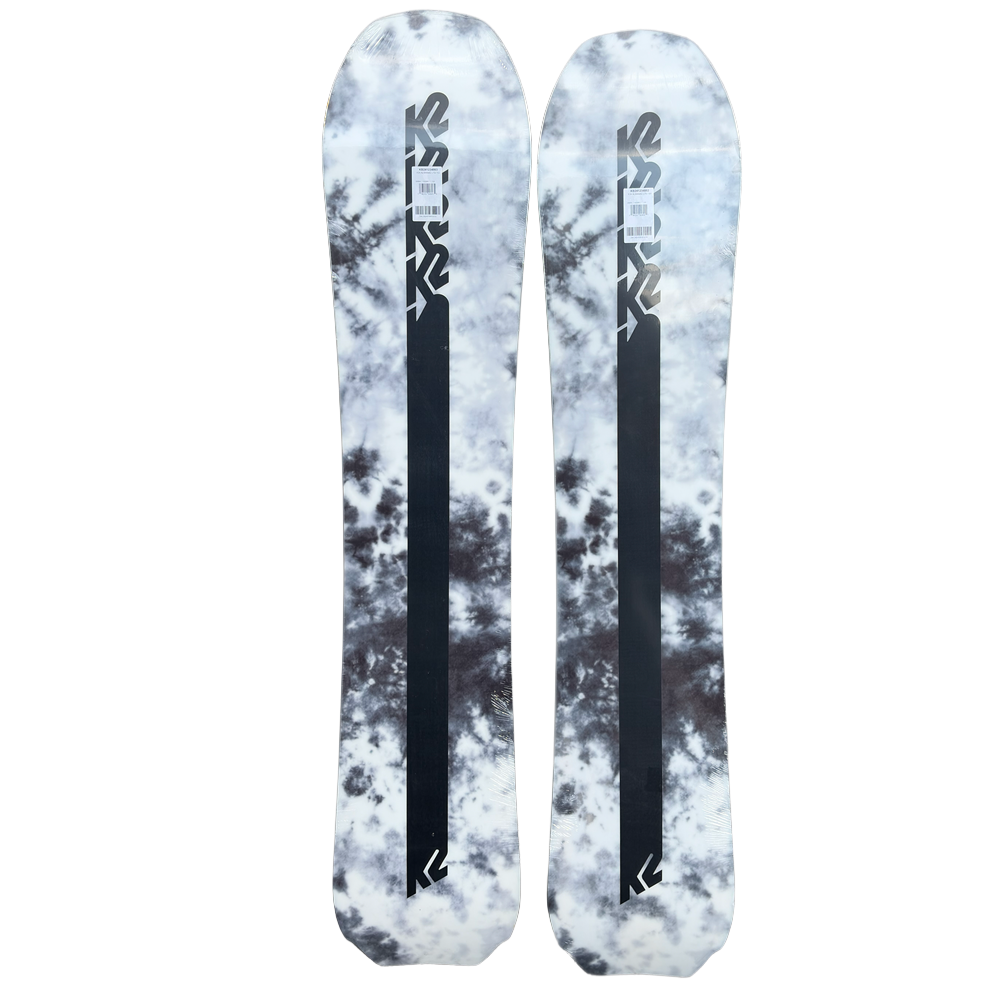 K2 Almanac LTD Snowboard Marble Black Grey 153