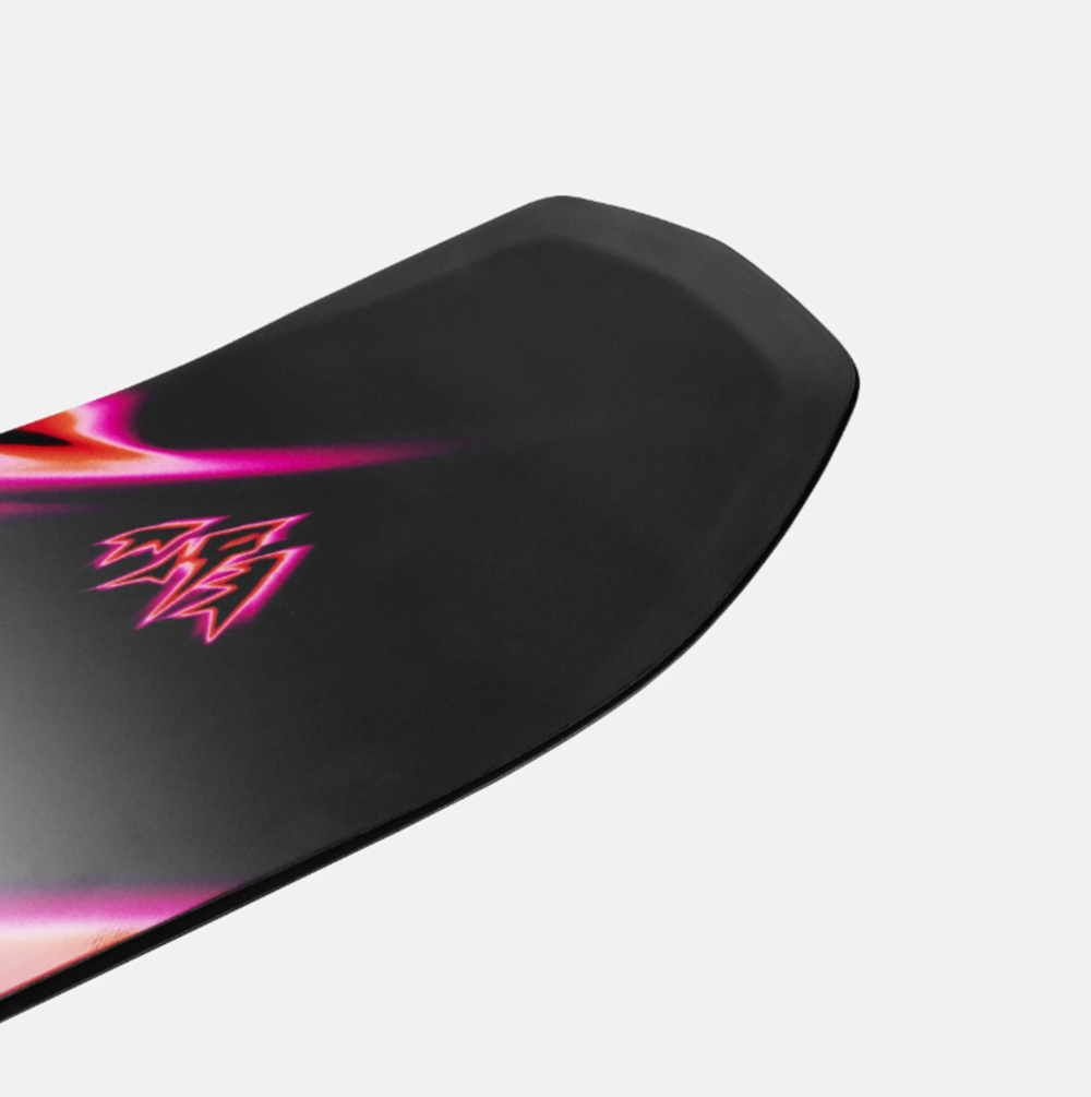 Jones Howler Snowboard 2027 Womens Black Pink 145
