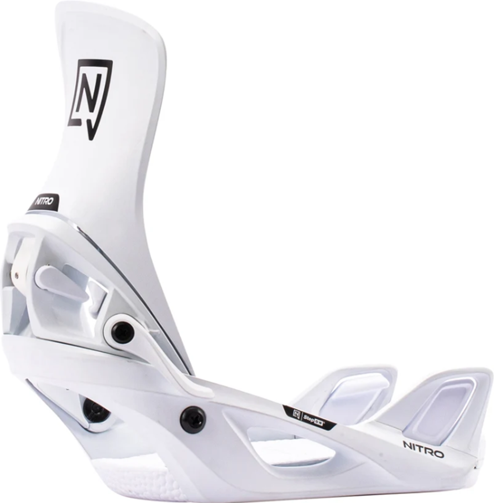 Nitro StepOn Bindings Womens 2027 White Medium