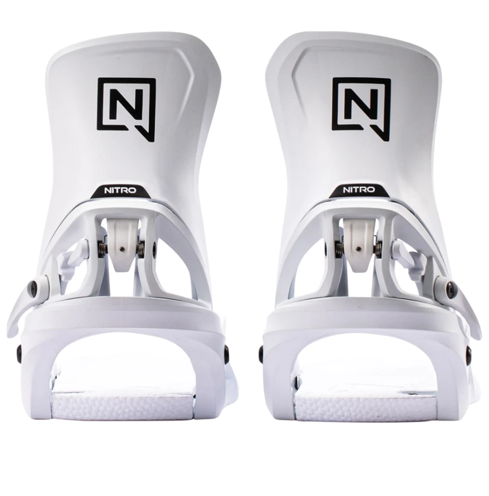 Nitro StepOn Bindings Womens 2027 White Medium