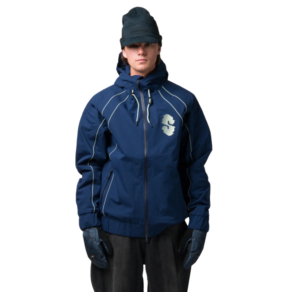 Souvenir Insulated Track Jacket Navy S