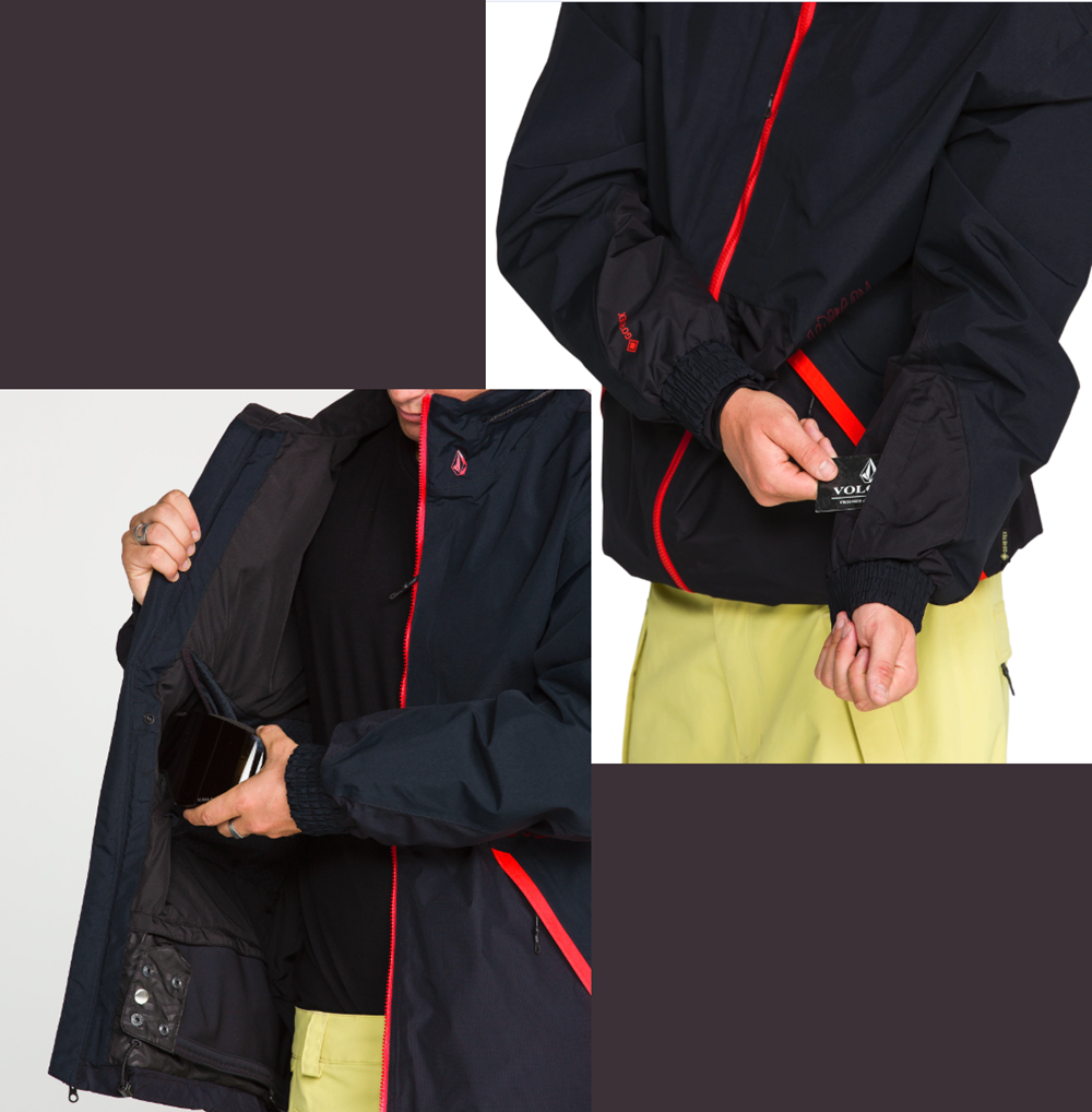 Volcom Longo Goretex Jacket Black