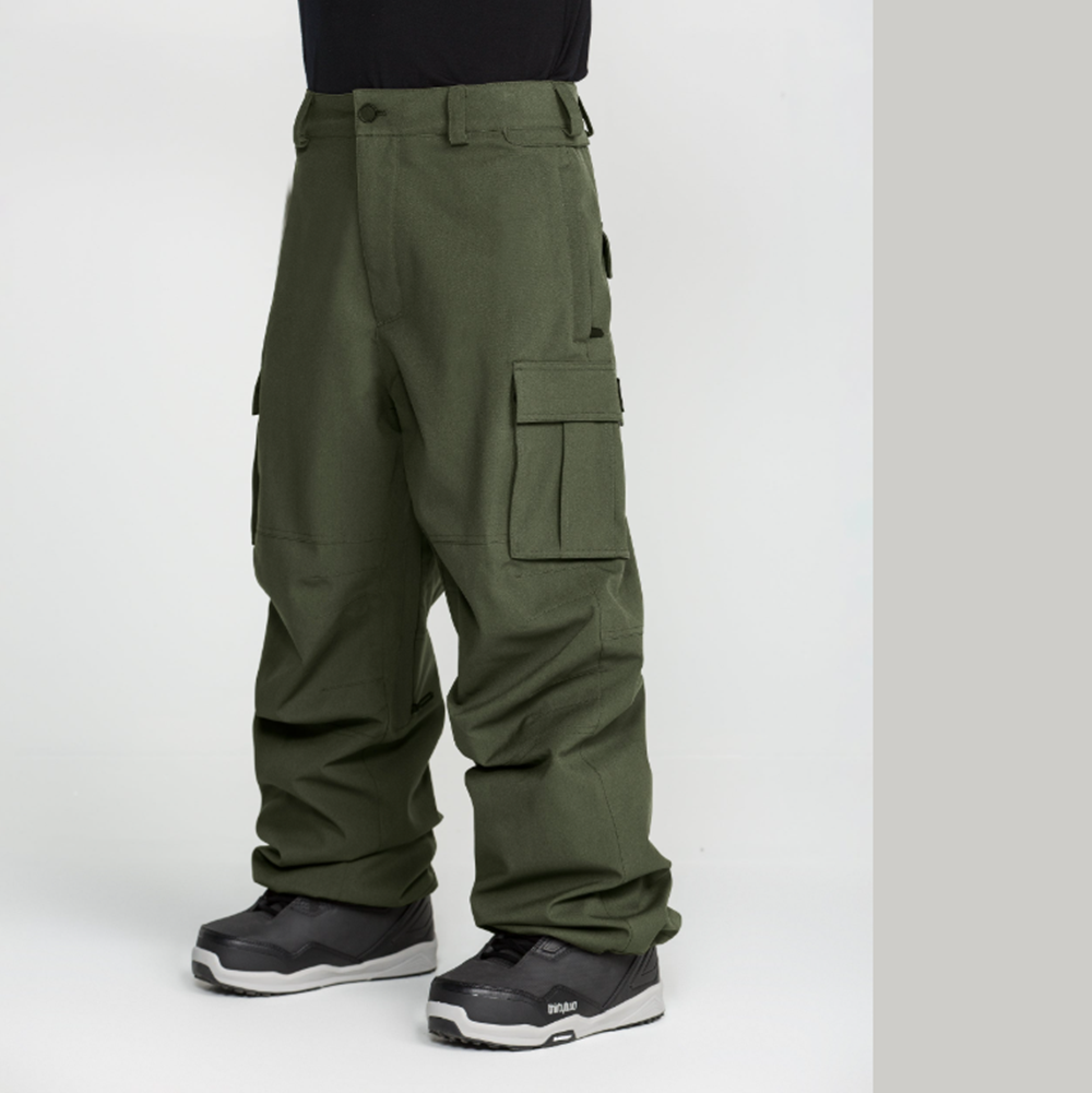 Volcom NWRK 20k Baggy Pants Dark Green