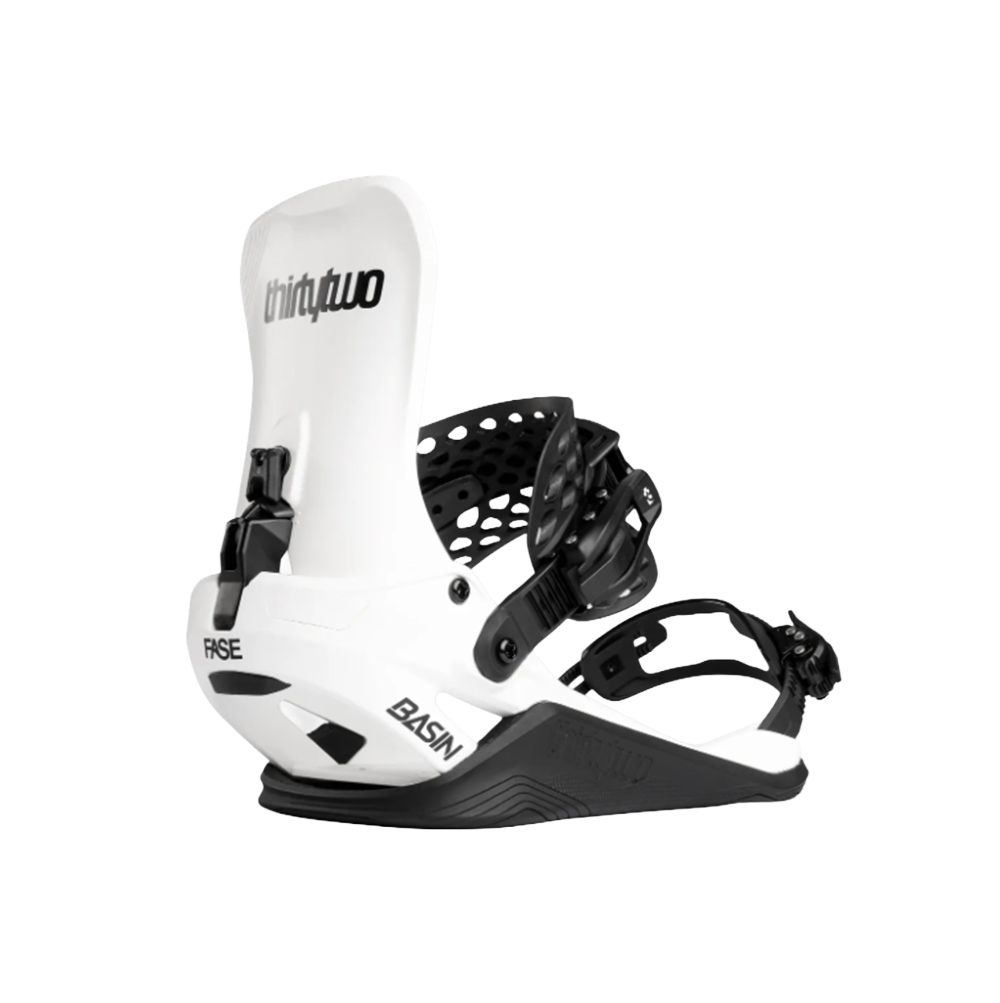 ThirtyTwo 32 Basin FASE Bindings 2027 White Medium