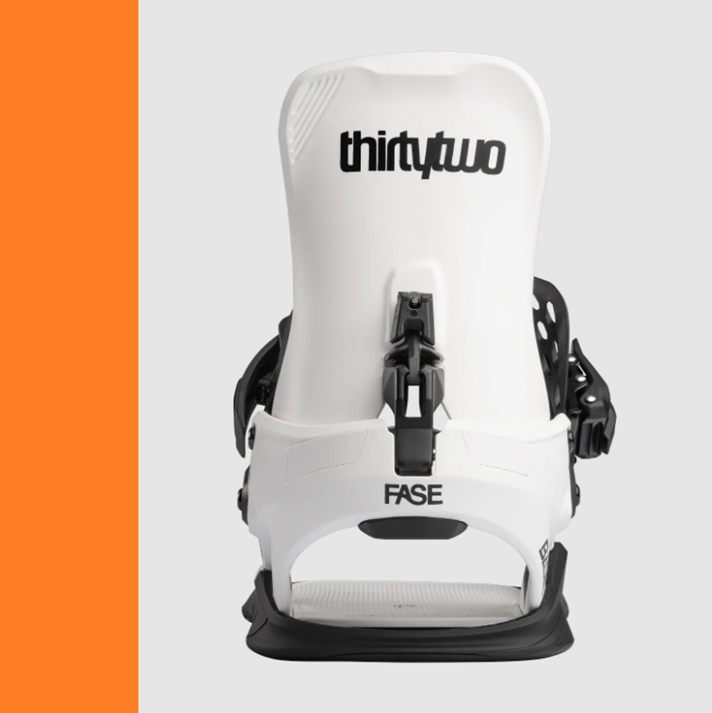 ThirtyTwo 32 Basin FASE Bindings 2027 White Medium