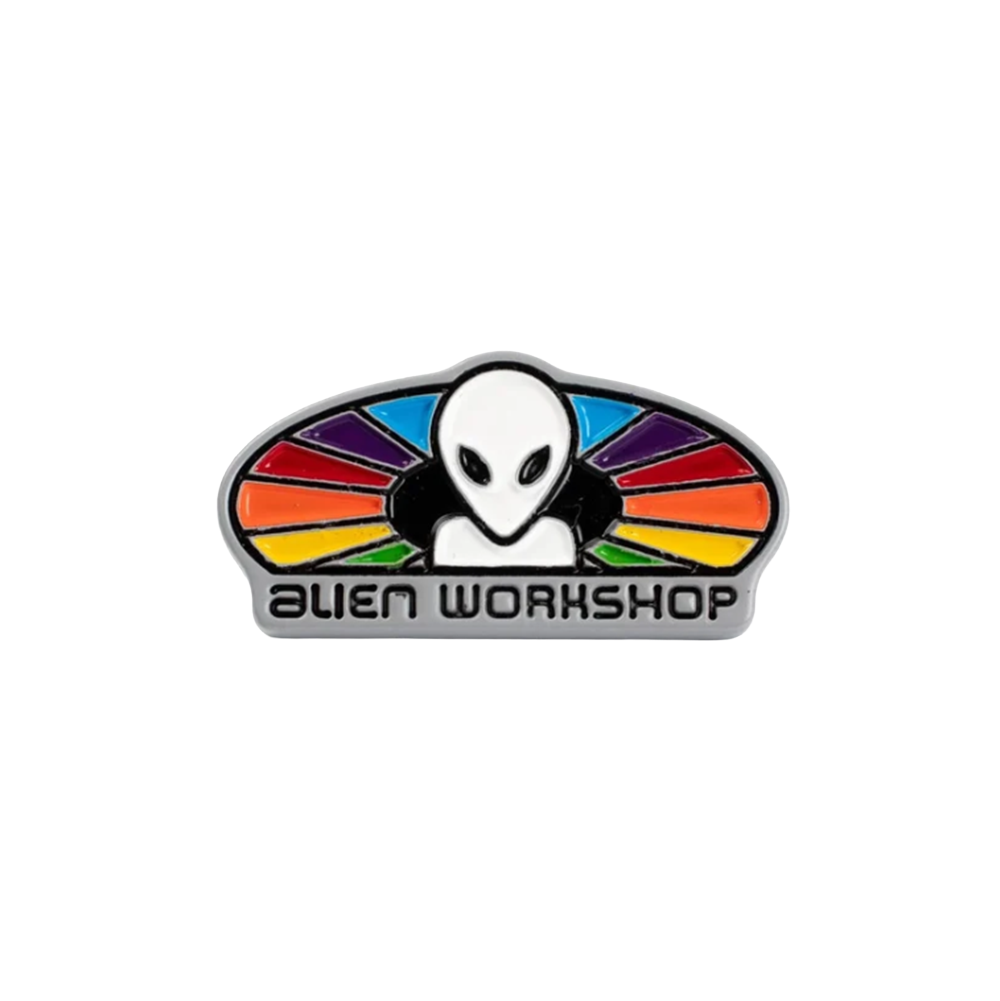 Alien Workshop Spectrum Lapel Pin Rainbow 1inch