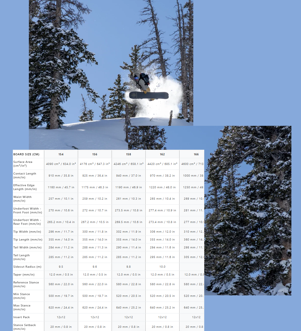 Cardiff Goat Enduro Snowboard White 154
