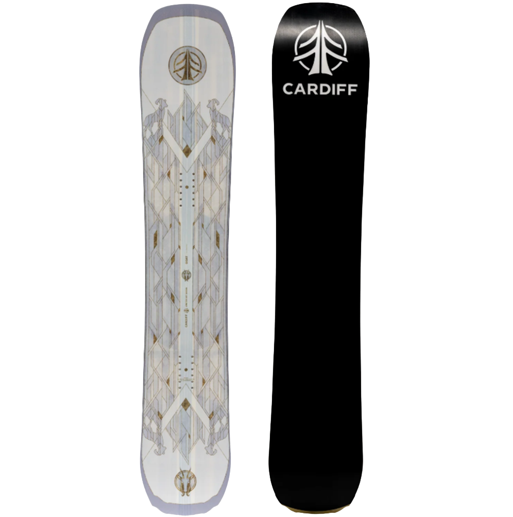 Cardiff Goat Enduro Snowboard White 154