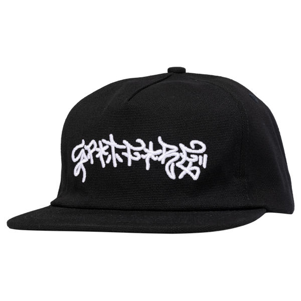 SPITFIRE SAVIE II 5 PANEL SNAPBACK HAT ADJ-BLK/WHT